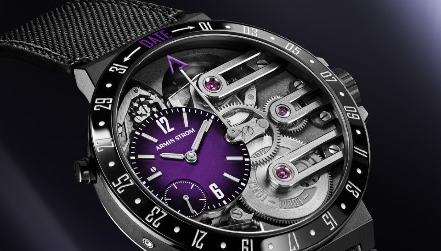 アーミン・シュトロームがオービット・パープルを発表~ブラックDLCケースにミッドナイト・パープルのフュメ・ダイヤルを搭載