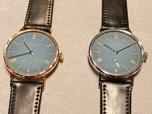 ノモス グラスヒュッテが2本セットの受注限定シリーズ「 Twice Unique /トゥワイス・ユニーク 」を発売~ 代表的な5つのクラシックモデルをそれぞれ異なるアートダイヤルで