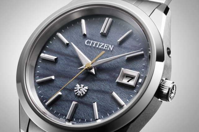『The CITIZEN』に藍染和紙文字板の限定モデルが誕生～CITIZEN」ブランド時計100周年を記念モデル