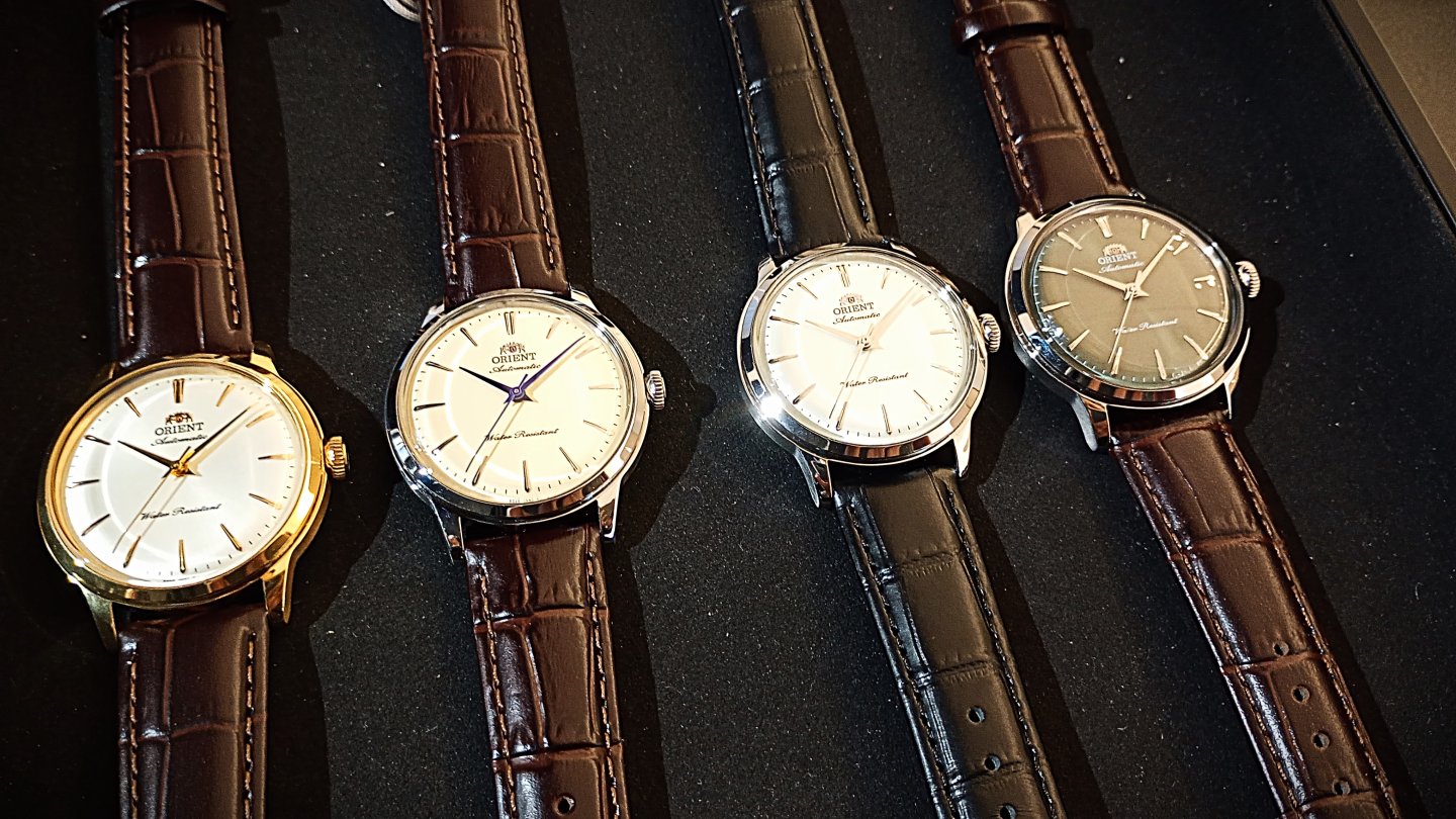 『オリエント バンビーノ 36』が絶妙のサイズ感の36mm径で新登場~実機画像にみる“クラシック&シンプル”なユニセックスモデル