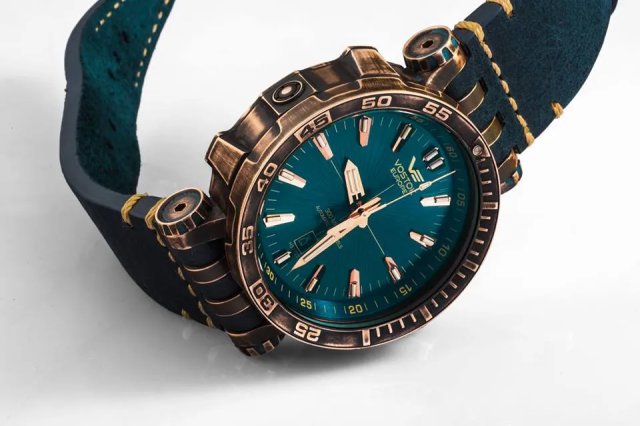 ボストーク ヨーロッパ、「経年変化を楽しみ“育てる時計”」としてブロンズ製ダイバーズモデル「ENERGIA」を発表