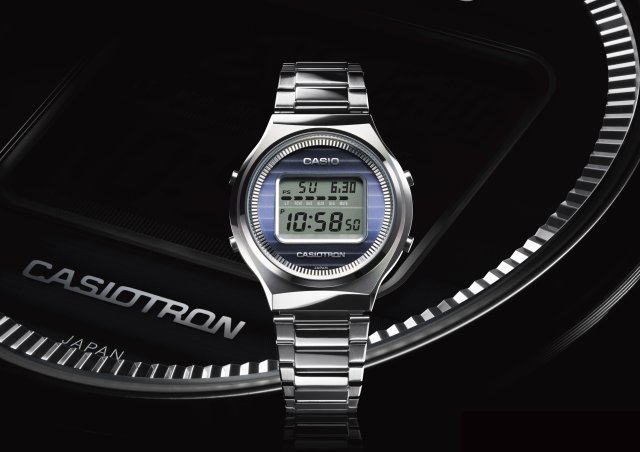 カシオが時計事業50周年記念モデルとして、カシオ初の腕時計「カシオトロン」を復刻～当時のデザインを再現しながら現代の仕様に進化した限定ウオッチ