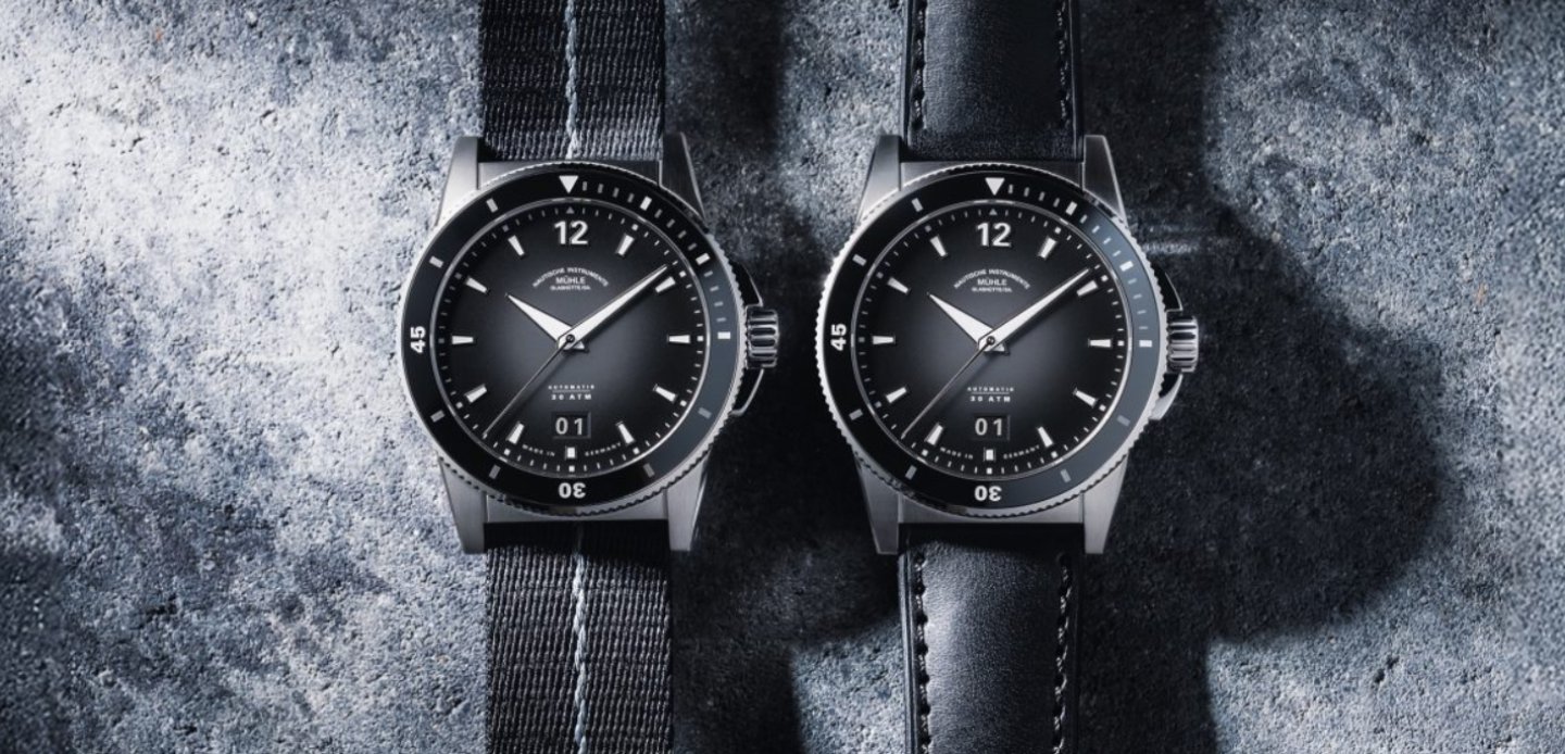 ミューレ・グラスヒュッテのスポーツウォッチシリーズに新たに“Big Date” モデル が加入~新作「Sportivo Big Date」登場