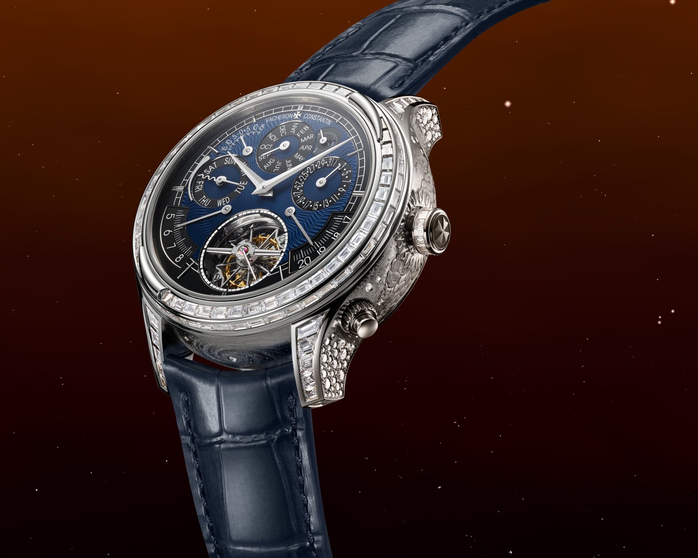 ヴァシュロン・コンスタンタン創業270周年記念 コレクション、「ラ・ケットゥ(探求)」 ❶「レ・キャビノティエ・グランドコンプリケーション・ハイジュエリー ‒ ムーンダスト ‒」