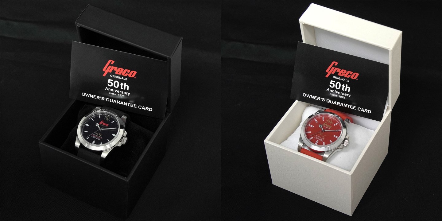 グレコのオリジナル・ギター5モデルをイメージした腕時計が世界限定各100個で登場~セイコー ムーブメント搭載の本格モデル