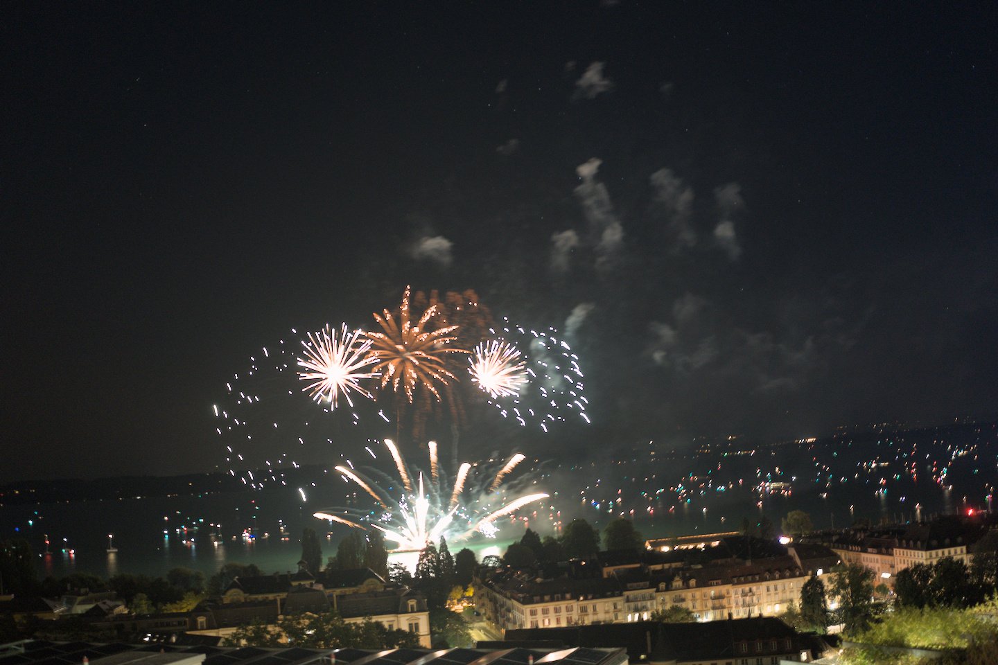 スイス紀行、スイス連邦の建国記念日(8/1)を盛大に祝う