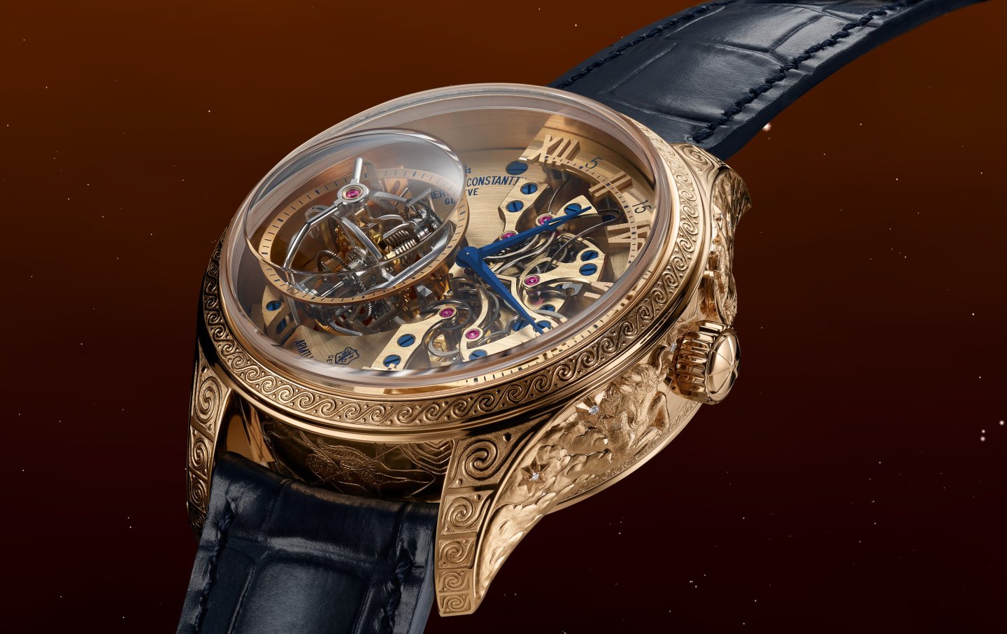 ヴァシュロン・コンスタンタン創業270周年記念 コレクション、「ラ・ケットゥ(探求)」❻「レ・キャビノティエ・アーミラリ・トゥールビヨン ‒プレアデス神話 ‒」~ギリシャ神話のプレイアデスに敬意を表したユニークピース