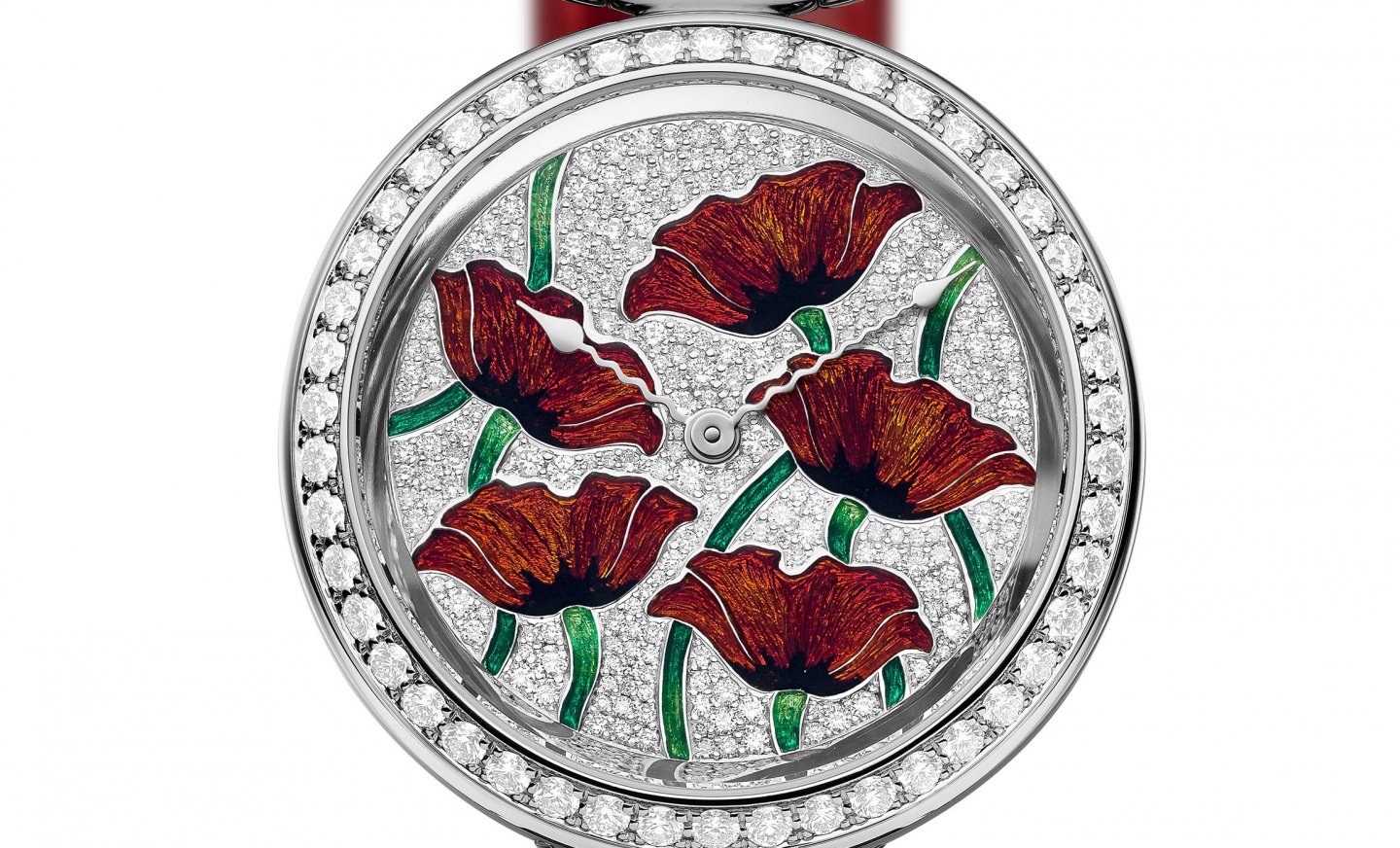 ボヴェ 「アマデオ® フルリエ 39 “ポピー” グランフー エナメル」を発表