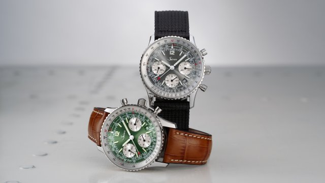 ジンから新たに2色のカラーバリエーションのナビゲーション・クロノグラフ「903 St II A」 /「 903 St II G」登場~魅力的なカラー