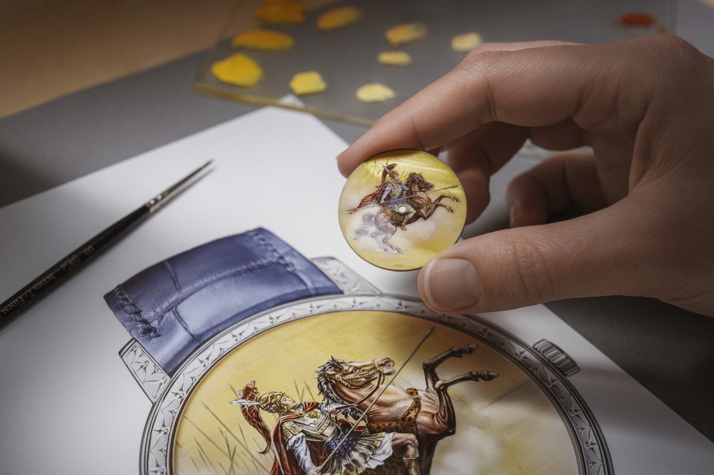 ヴァシュロン・コンスタンタン創業270周年記念 コレクション、「ラ・ケットゥ(探求)」❺ 「レ・キャビノティエ・ミニットリピーター ‒ 偉大な英雄たちへ敬意を表して ‒」~4つのユニークピースに描かれた英雄伝