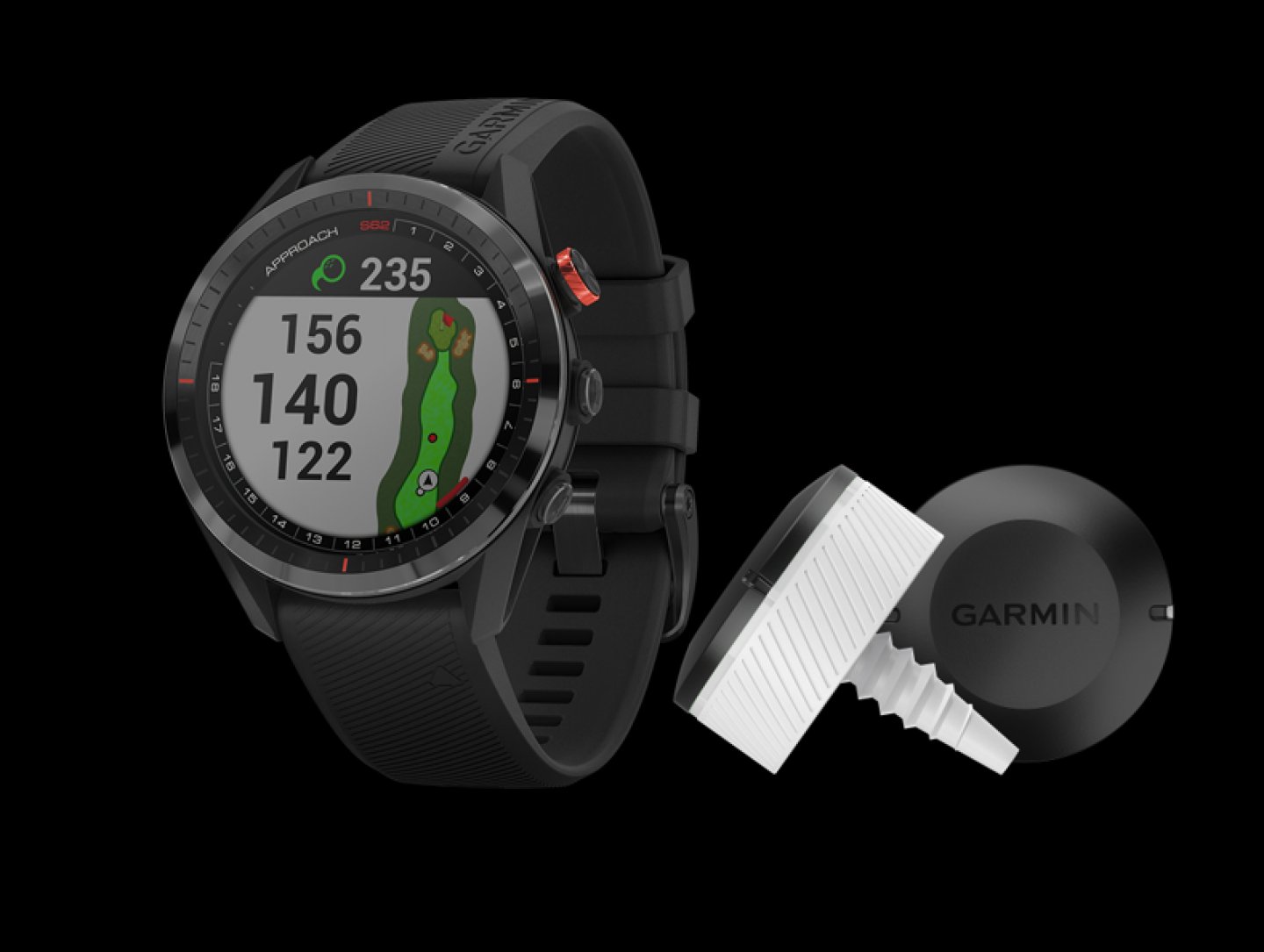 Garmin ゴルフ GPS ウォッチ『 Approach S62 』 に『Approach CT10 