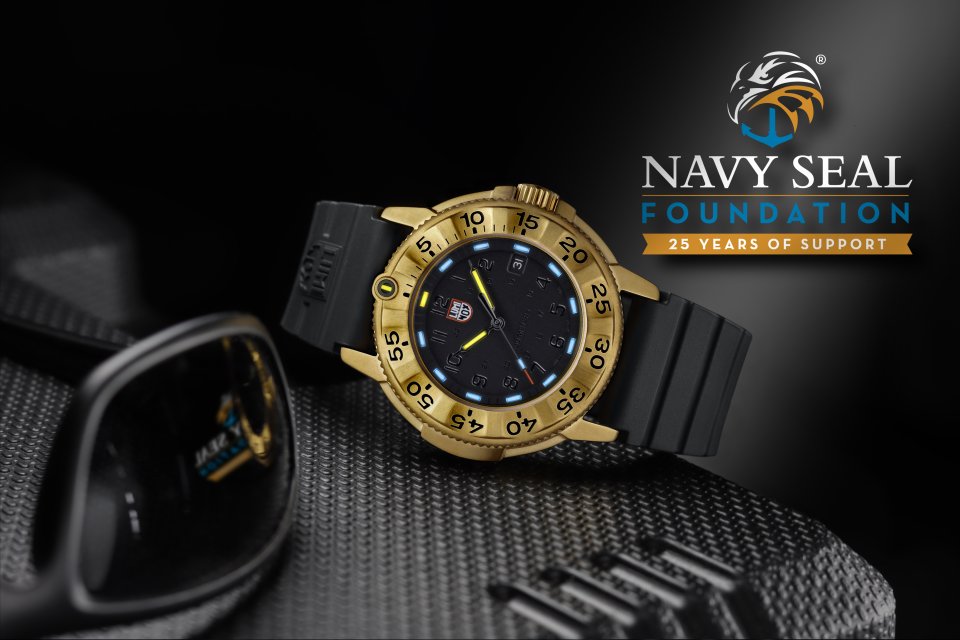 Luminox 3050/3950 25周年モデル ルミノックスがネイビーシールズ基金設立25周年記念モデルを発売