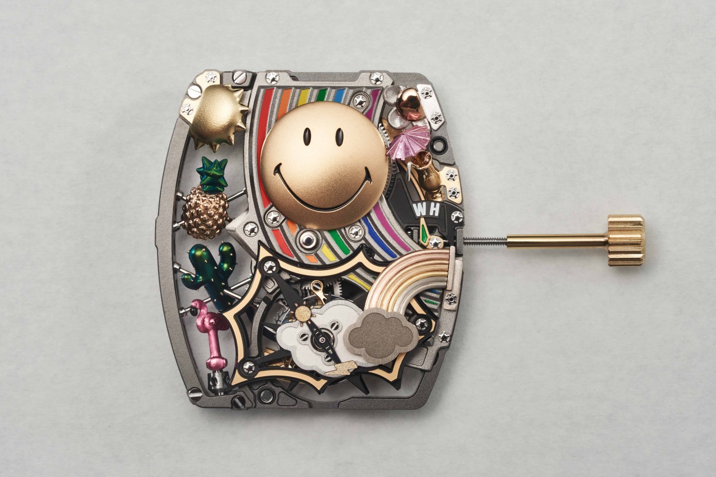 リシャール・ミル「RM 88 オートマティック トゥールビヨン スマイリー」～笑顔のメカニズム