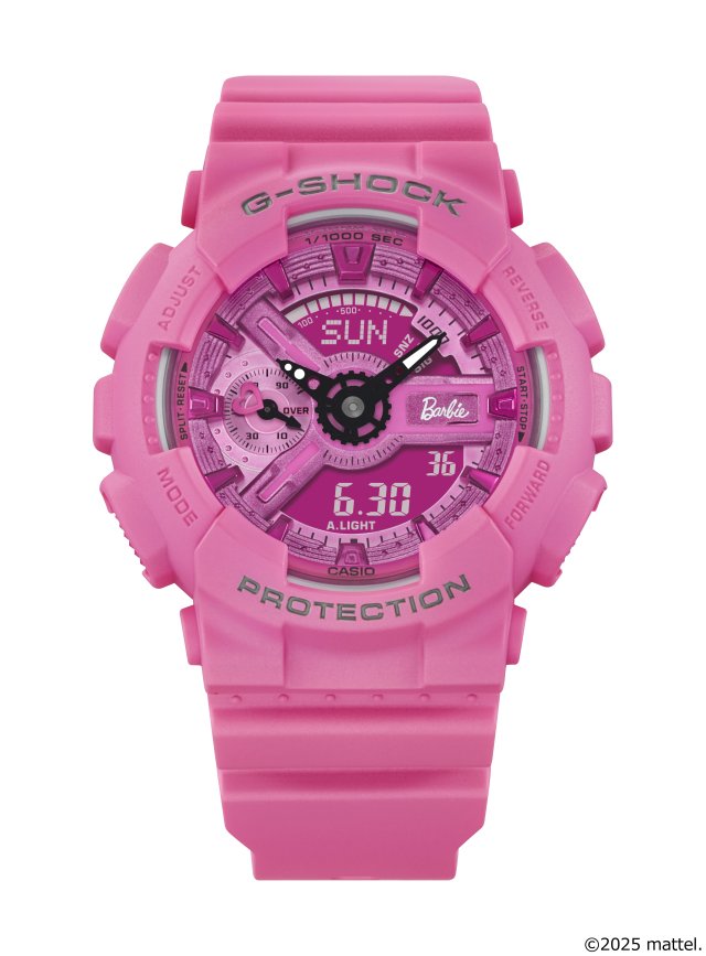 “G-SHOCK”が「バービー」とコラボしたスぺシャルモデル～バレンタインデーに発売