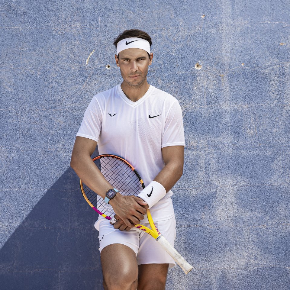 男性】NIKEラファエル・ナダル選手着用予定モデルテニスシャツ - テニス