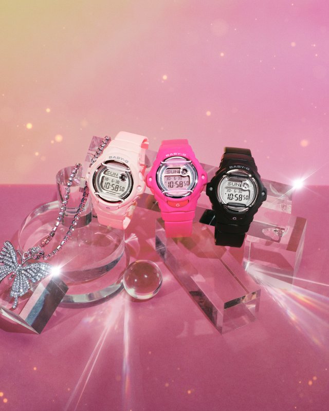 “BABY-G”より『BG-169』が発売～煌めくグリッターをプラスし、Y2Kスタイルを一段とアップデート
