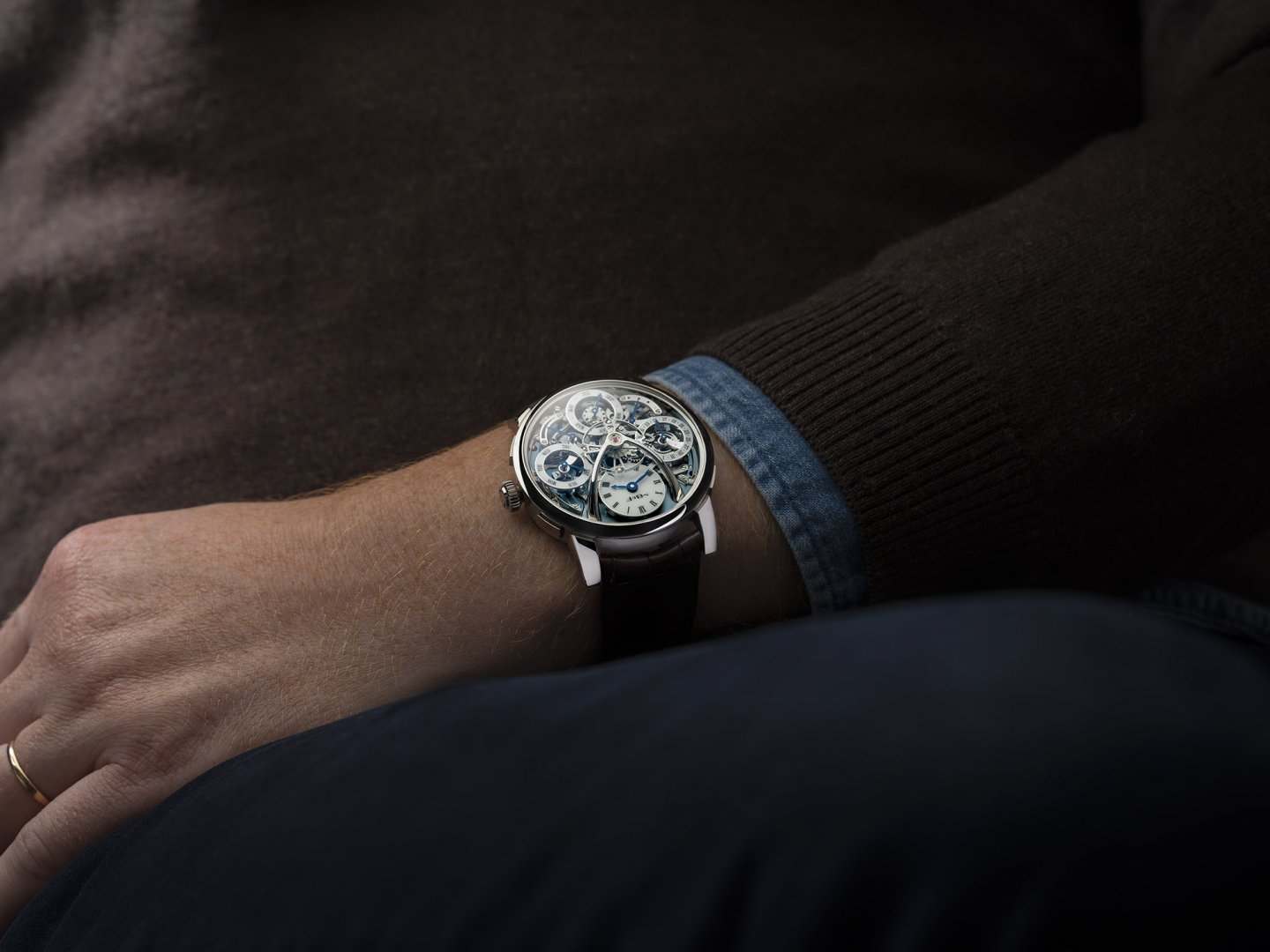 MB＆F  「レガシー・マシン パーペチュアル (LEGACY MACHINE PERPETUAL )」に パラジウム950ケース＋アクアマリンサンレイダイヤルが登場！