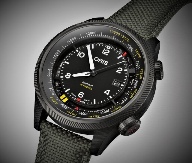 オリス「プロパイロット アルティメーター」～世界初で唯一の高度計付 自動巻き機械式時計