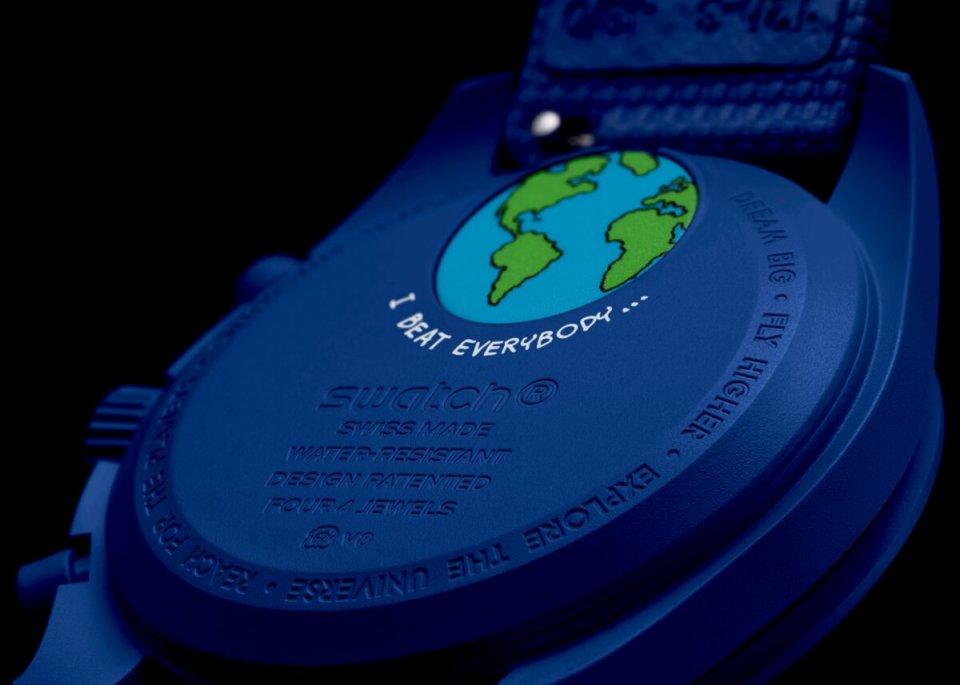 スウォッチ『MISSION TO EARTHPHASE – MOONSHINE GOLD』にビーバー