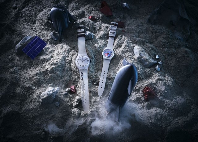 スウォッチの新しいスペース コレクションが登場～NASA とアイコニックな宇宙服からインスピレーション
