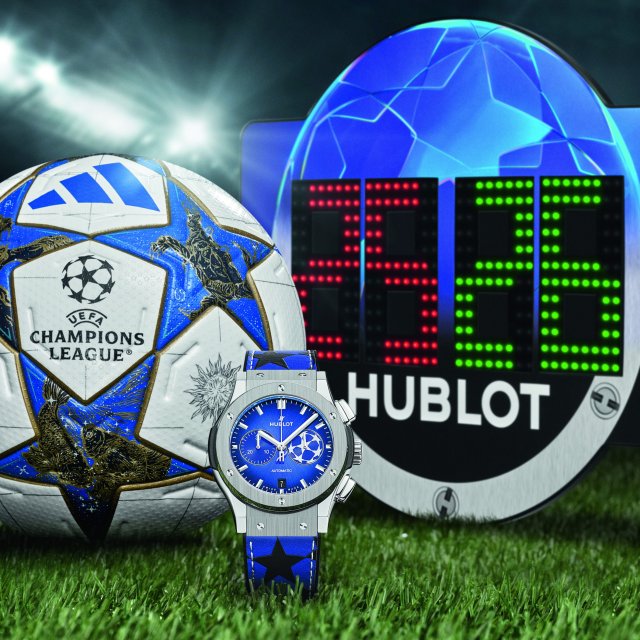 ウブロが「クラシック・フュージョン クロノグラフ UEFAチャンピオンズリーグ チタニウム」発表 ～ウブロ アンバサダーでありサッカー界のチャンピオンのキリアン・エムバペが纏う新作