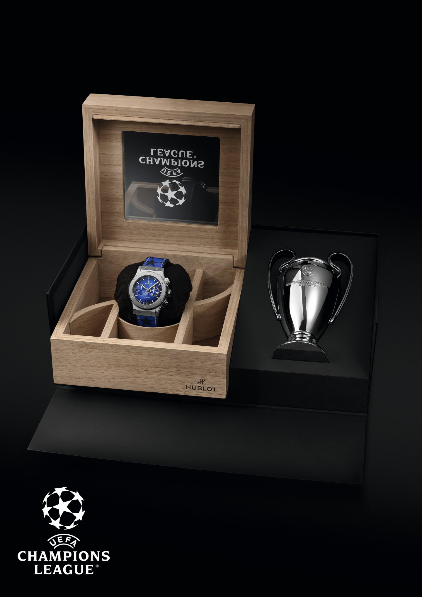 ウブロが「クラシック・フュージョン クロノグラフ UEFAチャンピオンズリーグ チタニウム」発表 ～ウブロ アンバサダーでありサッカー界のチャンピオンのキリアン・エムバペが纏う新作