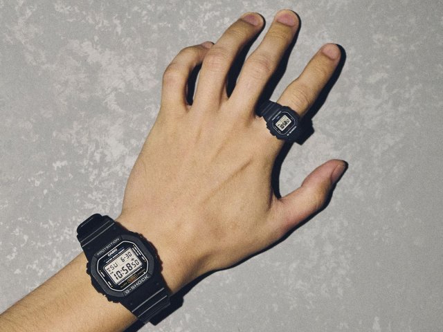 “G-SHOCK”が指輪サイズに～耐衝撃構造と20気圧防水を歴代最小サイズで実現