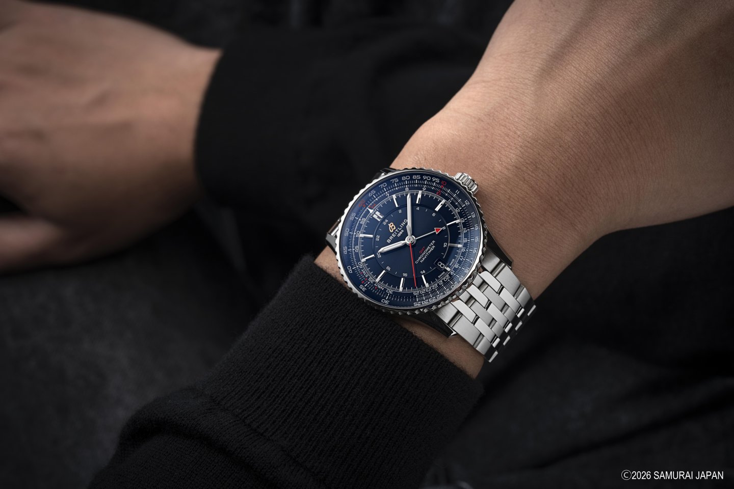 ブライトリングが "侍ジャパン"を讃える日本限定モデルを発表～「先行プレオーダー」受付中、2月13日（金）正午まで