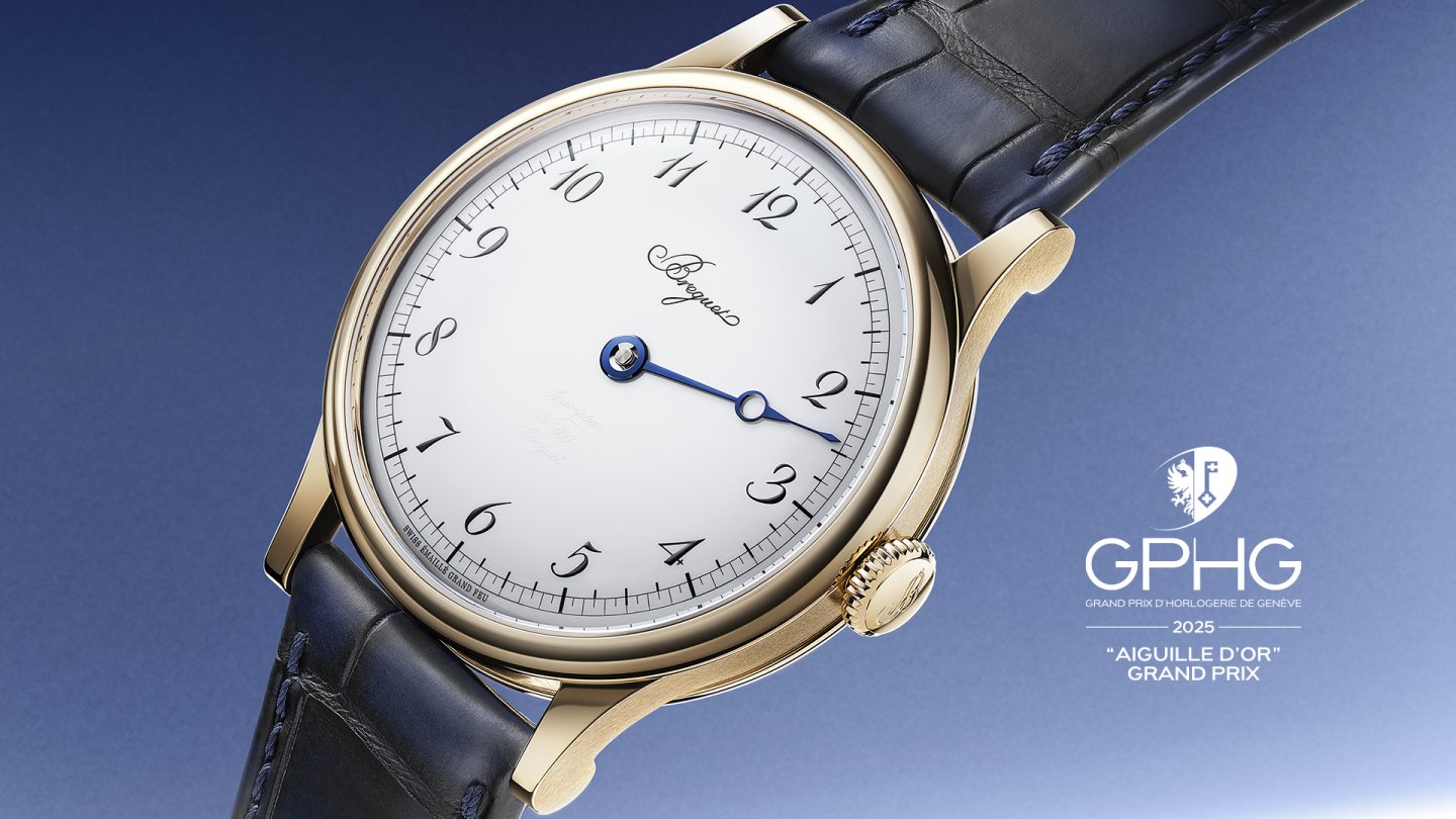 ブレゲ「クラシック スースクリプション 2025」がジュネーブ時計グランプリ(GPHG)にて “Aiguille d’Or（金の針賞）” グランプリを受賞