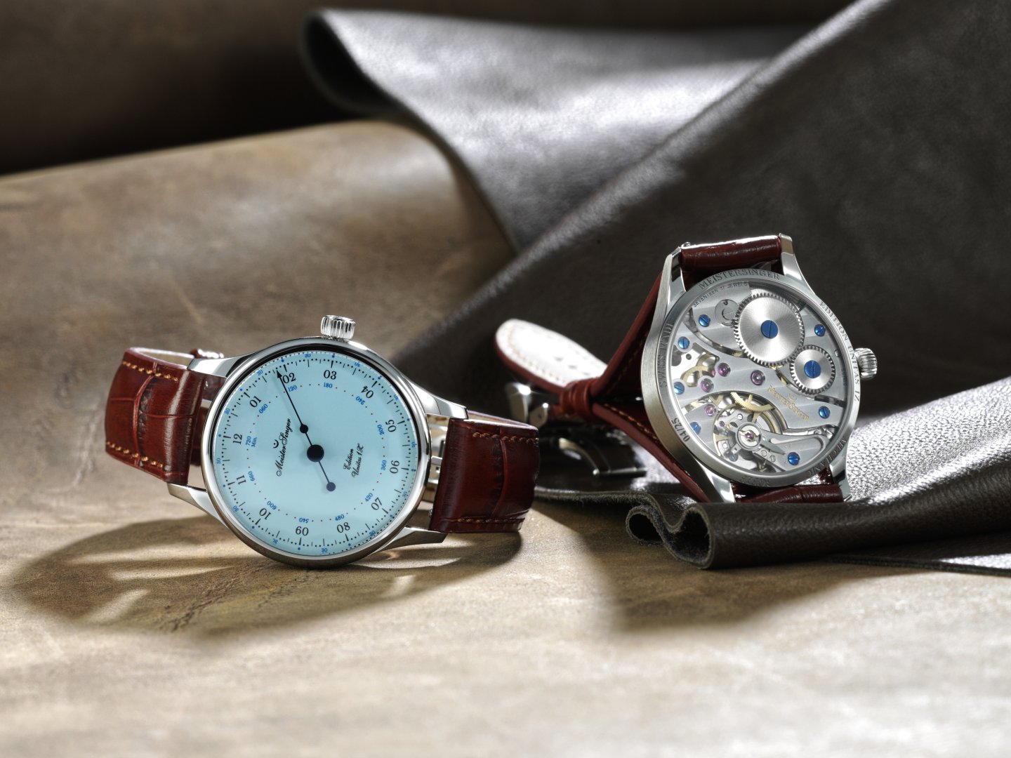 マイスタージンガー、希少なライトブルーのエナメルダイヤルを採用した「Edition Unitas 1Z Blue」を発表～第2の「Unitas」アニバーサリーエディション