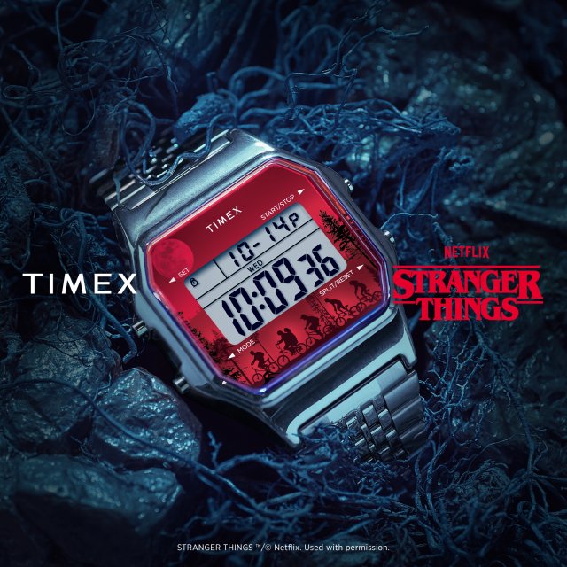 TIMEX(タイメックス)が Netflixの人気ドラマ『Stranger Things(ストレンジャー・シングス)』とのコラボモデル3種の先行予約を受付中