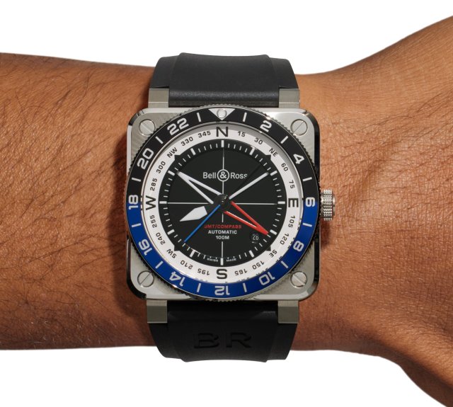ベル＆ロスよりツートーンベゼルと方位計目盛り付きダイヤルの「BR-03 GMT コンパス」が登場～新たなナビゲーションインストゥルメント