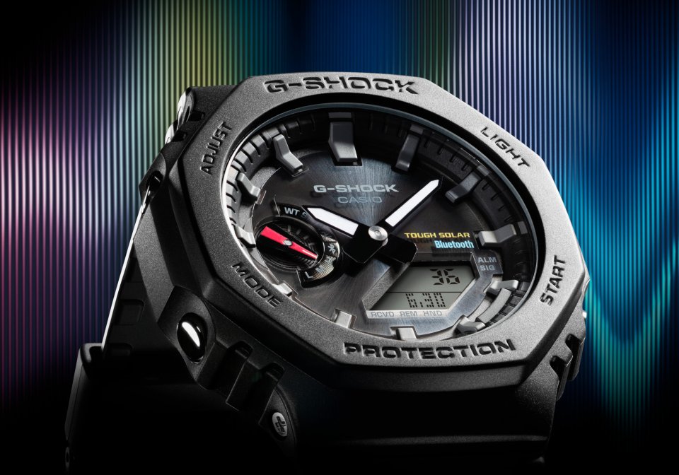 カシオから 八角形ベゼル型“G-SHOCK”登場～Bluetooth®とソーラー充電を ...