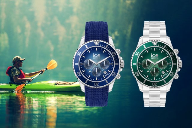 アイスウォッチ 新作腕時計「アイス クロノミディアム」～アクティブシーン映えの軽量クロノグラフウォッチ全 4 種発売
