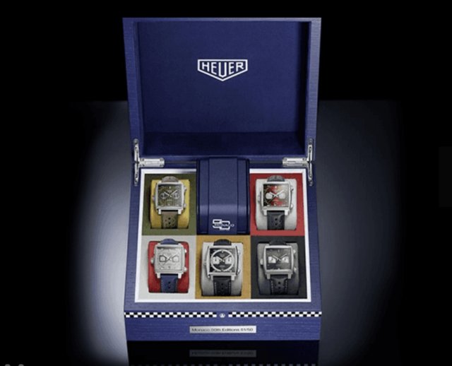 タグホイヤー、世界限定50箱の「モナコ リミテッド コレクション ボックス 」を発売