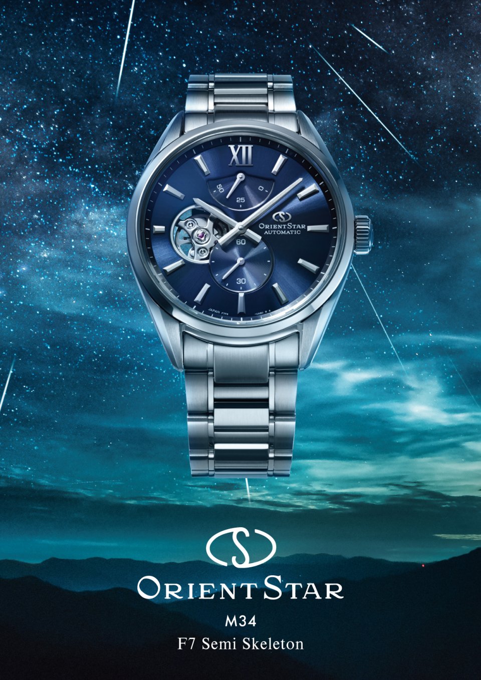 Orient Starの コンテンポラリーコレクションM34から、新しい