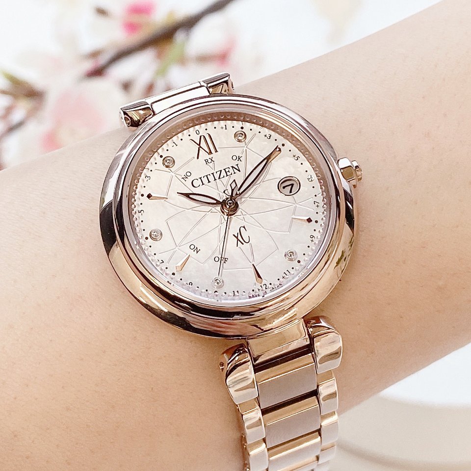 CITIZEN XC 桜ピンク25周年モデル限定品(美品)最安値