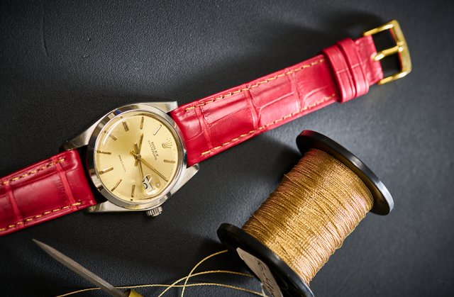 ジャンルソーより、ステッチに18Kゴールド（イエロー／ローズ）またはプラチナPt955を使用する『プレシャスメタルステッチ』 が新登場