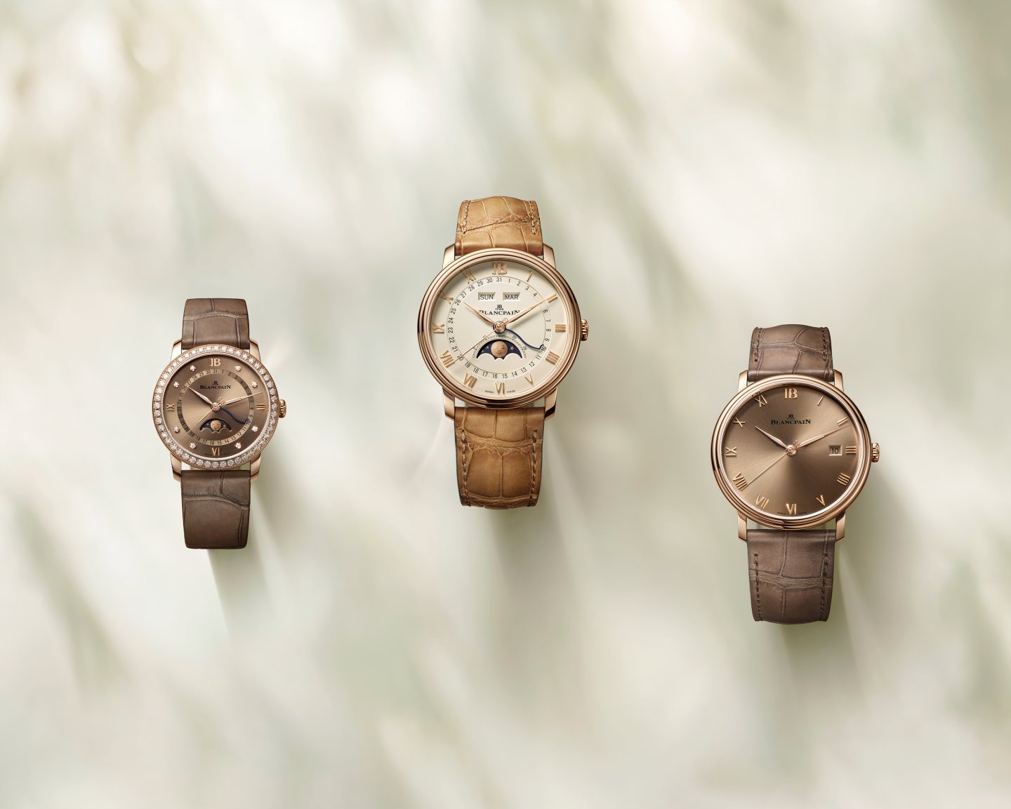 ＜ブランパン＞美しい秋色に彩られた 新作 ヴィルレ コレクションを発表～3つのアイコニックなモデルが新しく16のリファレンスで登場