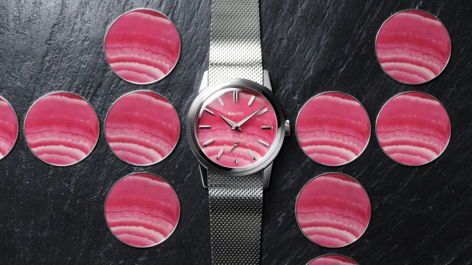 BALTIC(バルチック)」から 千年の時が宿る天然石の文字盤 採用の