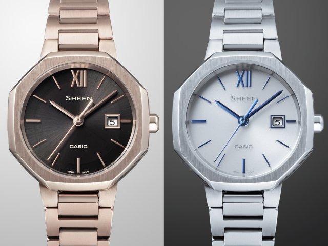 CASIOのウィメンズ腕時計「シーン(SHEEN)」より、 クールとエレガントが融合した 新作ウオッチが登場