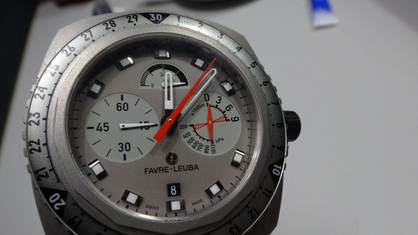 ファーブル・ルーバの腕時計「レイダー・ビバーク 9000」、日本からエベレストへ