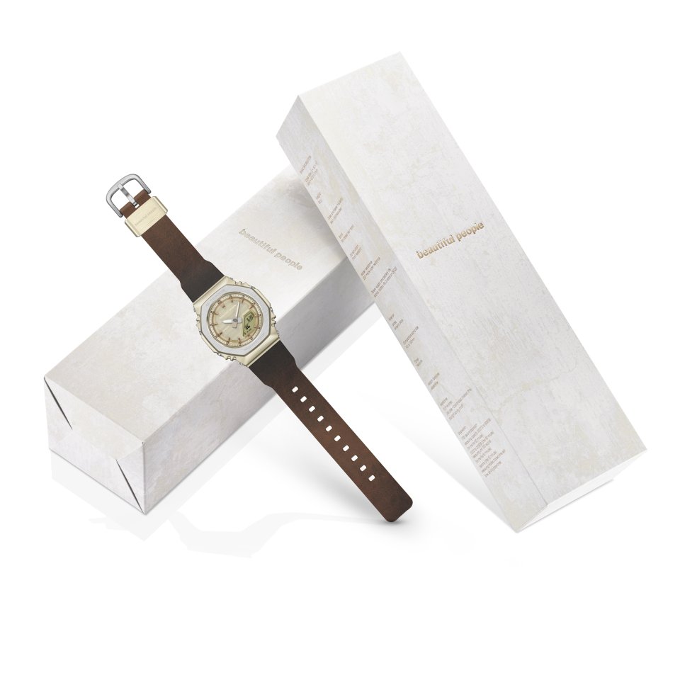 G-SHOCK” ✖「beautiful people」コラボレーション第2弾 発表～レザー