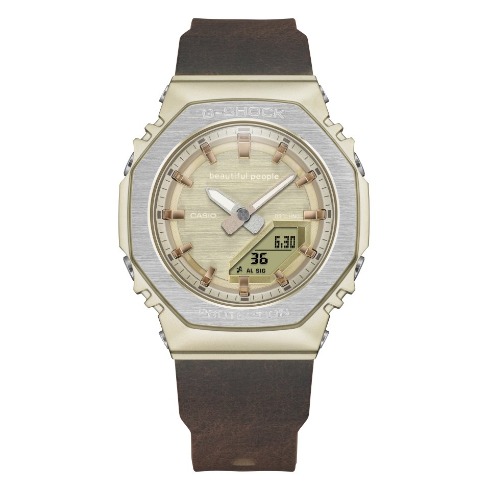 G-SHOCK” ✖「beautiful people」コラボレーション第2弾 発表～レザー