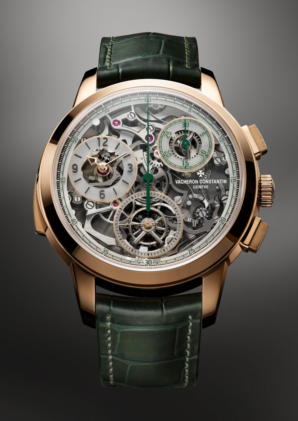 ヴァシュロン・コンスタンタンが3つの複雑機構を持つユニークピース