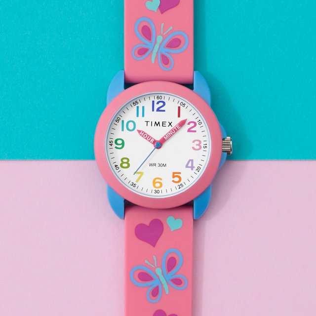 タイメックスより、お洒落で知育にも最適な『TIMEX KIDS ANALOG（タイメックス キッズ アナログ）』の最新４デザインが登場