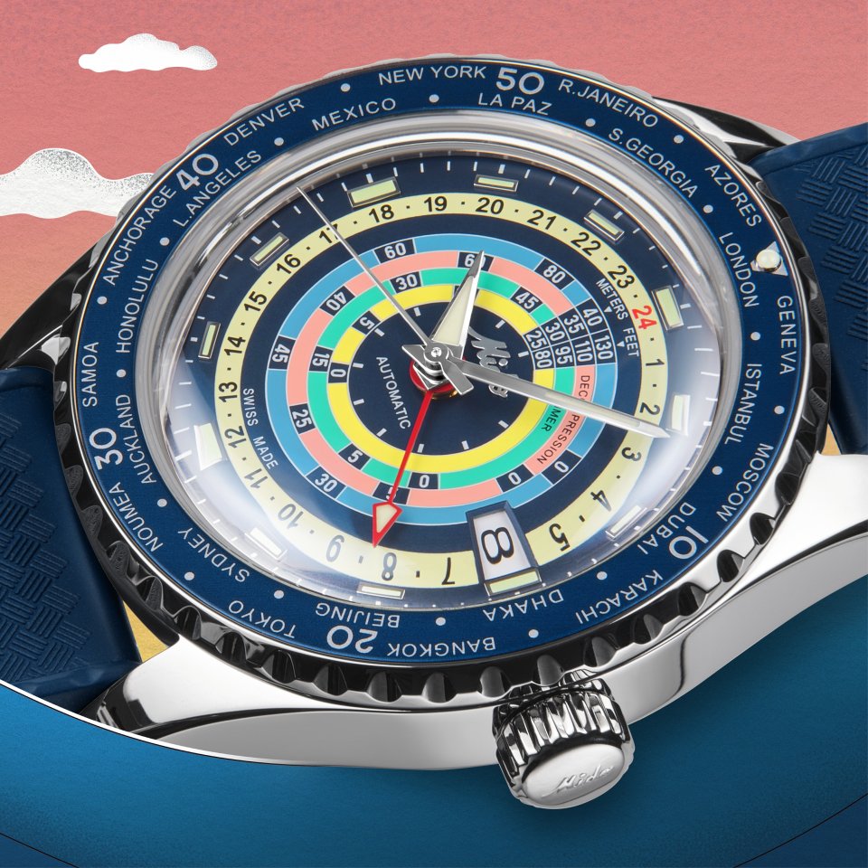 限定 MIDO オーシャンスター デコンプレッションタイマー ミドー 腕時計