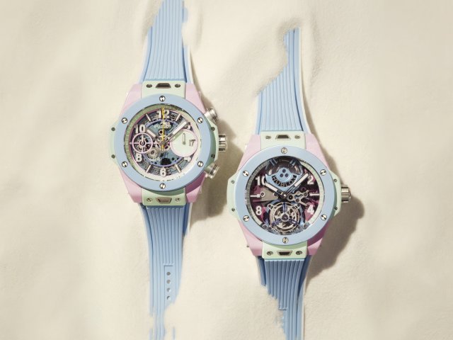 ウブロが夏の新作を発表、HUBLOT SUMMER～それはパステル セラミックの芸術