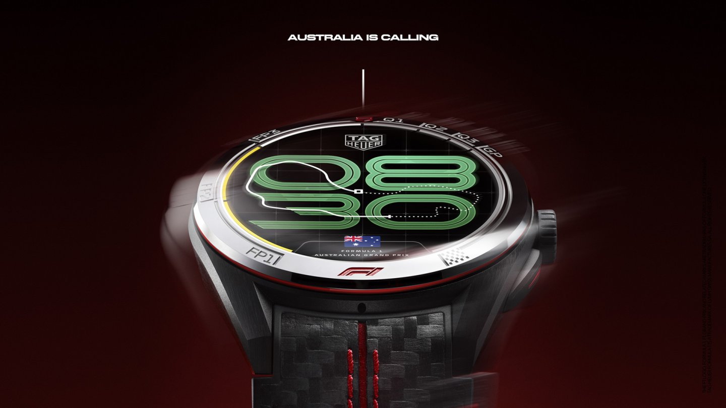 タグ・ホイヤー、フォーミュラ1® とつながるコネクテッドウォッチ「TAG Heuer Connected Calibre E5 45 mm x Formula 1®」を発表