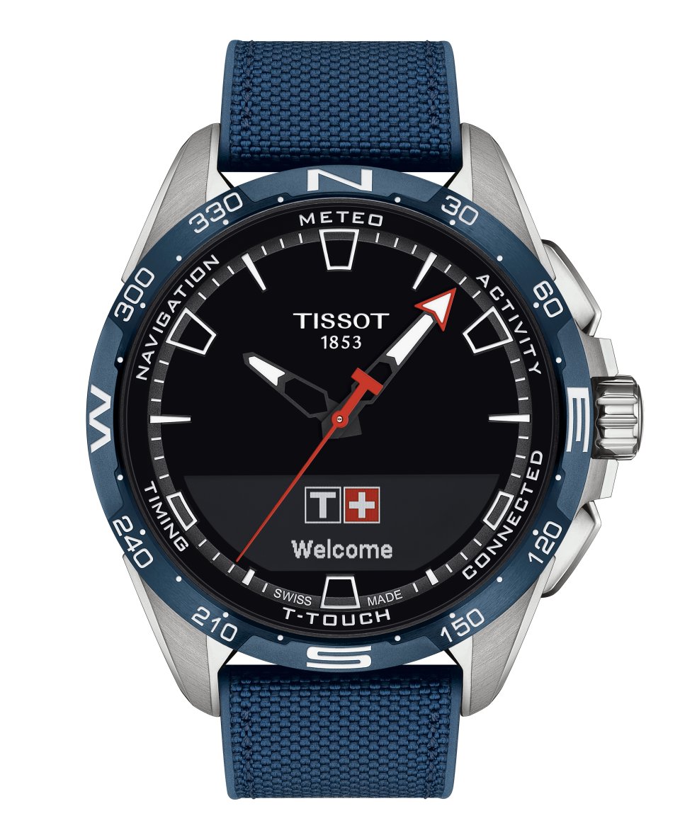 日本製 ティソ Tissot Ｔ-タッチ コネクトソーラー 腕時計(デジタル ...